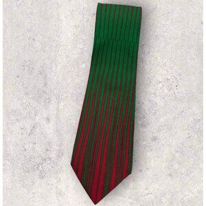 GIANNI VERSACE Silk Tie ITALY Navy Green Medallion Floral W:3.7" EUC